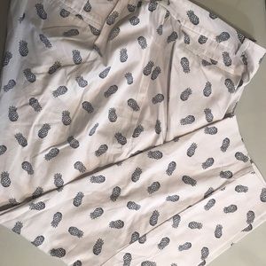 Women’s Plus Talbot Crop Pants with Pineapples